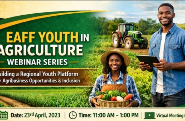 EAFF Youth in Agriculture-Webinar Series